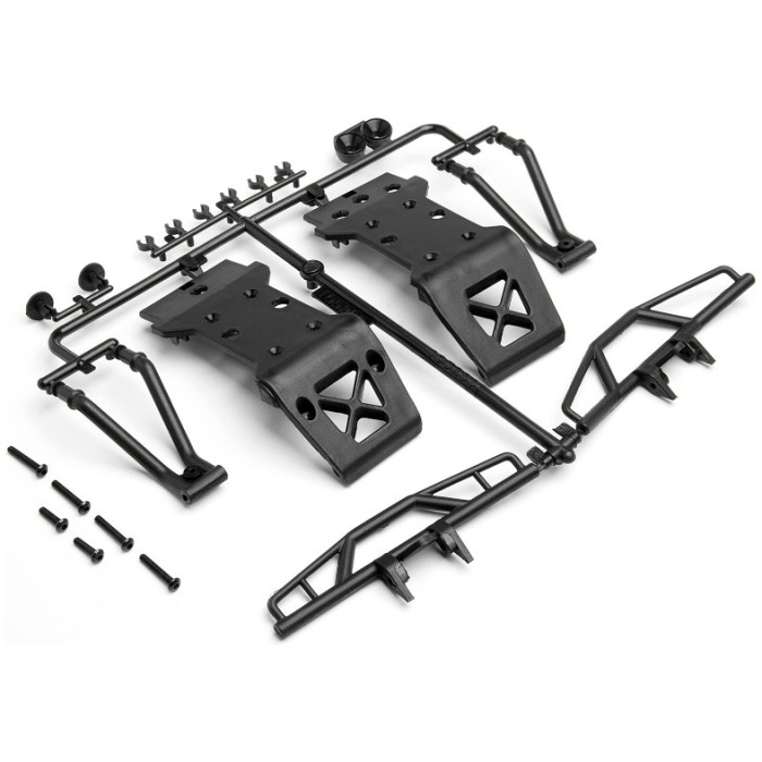 BUMPER/SKID PLATE SET (SAVAGE XS) HPI - Image 1
