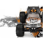 SAVAGE X 4.6 NITRO TRUCK BODY (SILVER/BLACK) RTR HPI - Image 7