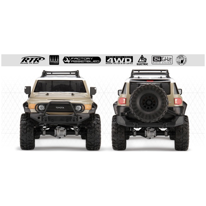 CRAWLER VENTURE TOYOTA FJ CRUISER SANDSTORM 1/10 4WD ELECTRIC HPI - Image 3