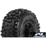 PNEUS BADLANDS SC 2.2/3.0 M2 MOUNTED SPLIT 6 BLK SLASH REAR (2) PROLINE