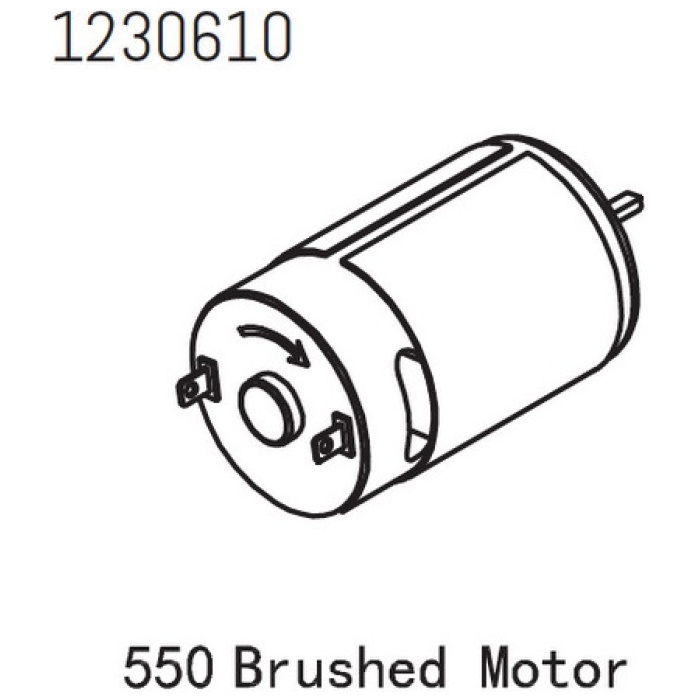 Motor 550 Brushed 21T Sherpa Absima - Image 1