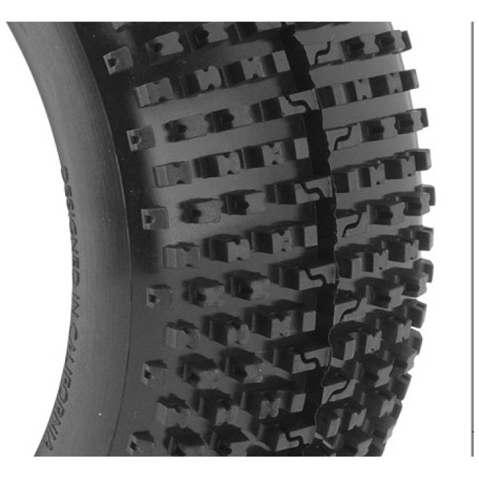PNEUS BUGGY 1/8 I BEAM SUPER SOFT EVO COLADOS EM JANTE (AMARELA) (2) AKA - Image 3