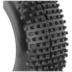 Pneus Buggy 1/8 Crossbrace Soft Long Wear Colados Jante Branca (2) AKA - Image 2