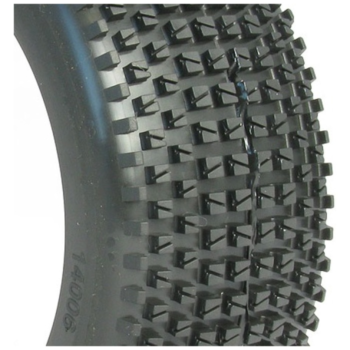 PNEUS AKA BUGGY 1/8 ENDURO SOFT EVO COLADOS EM JANTE (BRANCA) (2) - Image 2