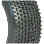 PNEUS BUGGY 1/8 ENDURO SOFT LONG WEAR COLADOS EM JANTE BRANCA (2) AKA - Image 2