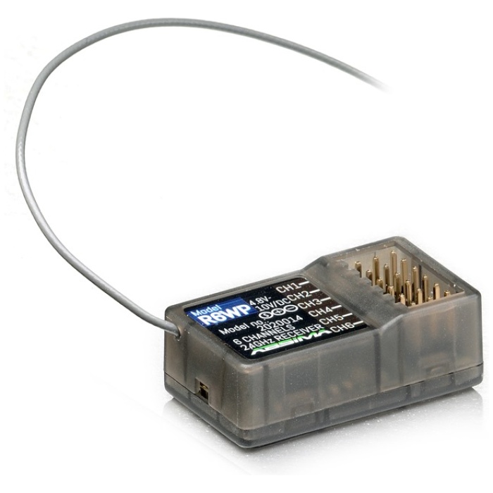 Receptor 6 Canais R6WP 2.4 GHz para CR6S Absima - Image 1