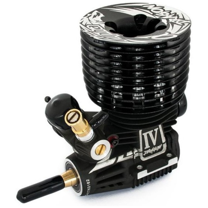 Motor Dragon IV 3P Competition .21 Turbo Pré Brake In + Embraiagem + Chave ALPHA - Image 1
