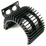 Metal Side Heatsink 1/10 Black Absima