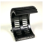 Metal Side Heatsink 1/10 Black Absima - Image 2