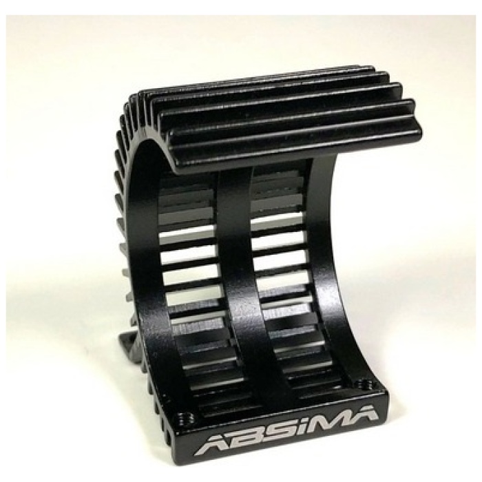 Metal Side Heatsink 1/10 Black Absima - Image 2