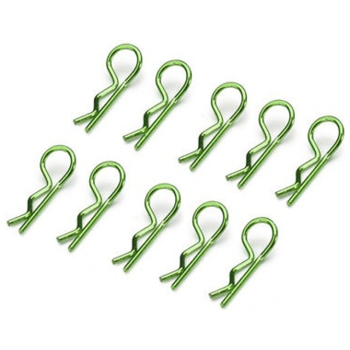 Clips de Carroçaria Grande Verde (10) Absima - Image 1