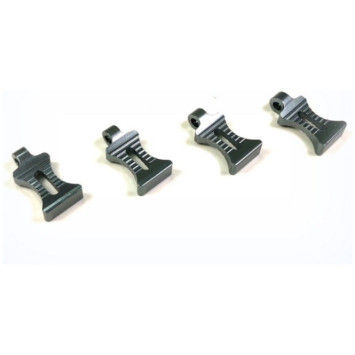 Aluminum Pin Grip Gun Metal (4) Absima - Image 1