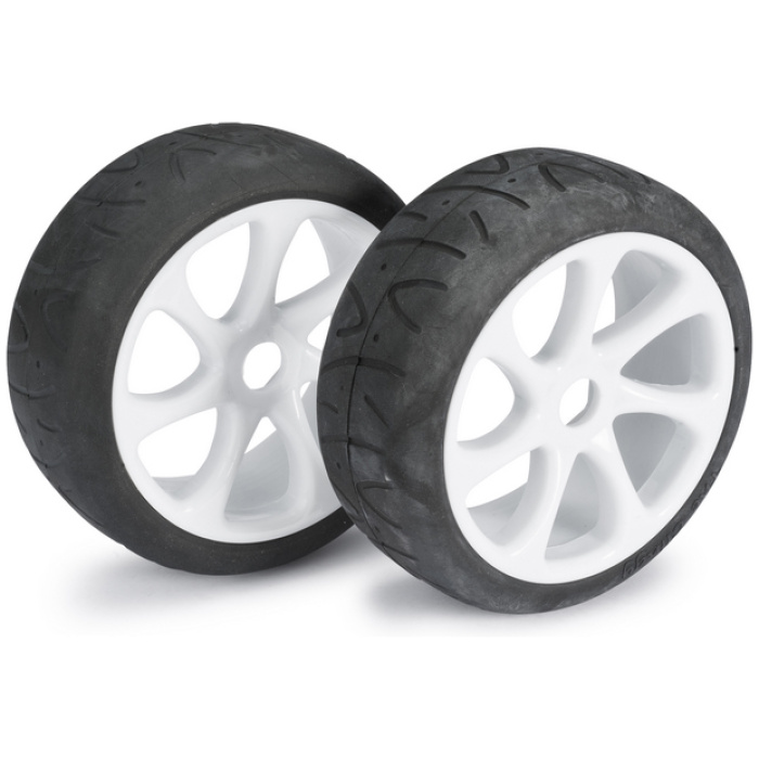 Wheel Set Buggy "7 Spoke / Street" white 1:8 (2 pcs) Absima - Image 1