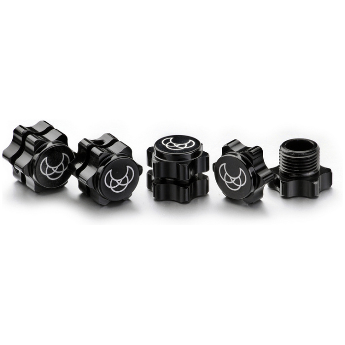 Wheel Hub Set 17mm black (4) Absima - Image 1