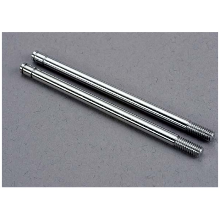 Shock Shafts Steel Chrome Finish (xx long) (2) Traxxas - Image 1