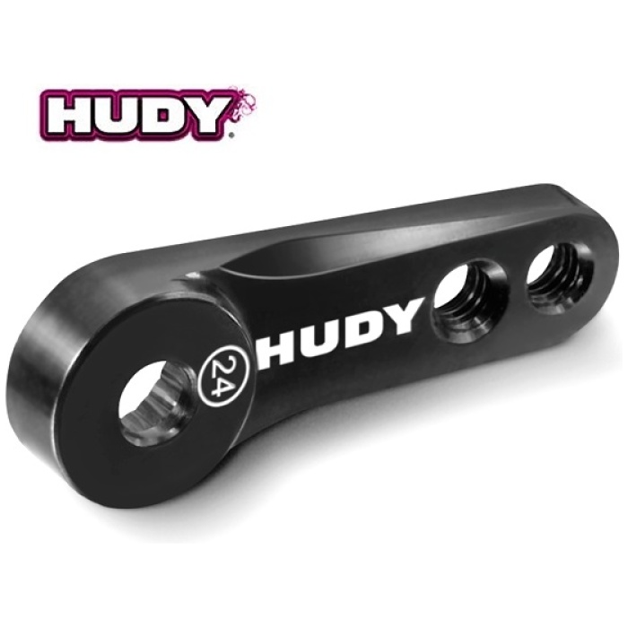 Alu Servo Horn Hitec 2 Hole 24T HUDY - Image 1