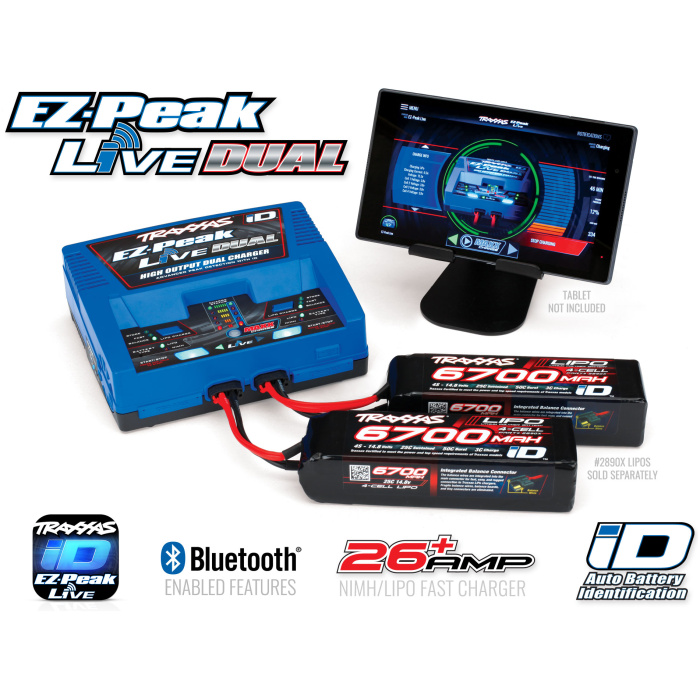 Carregador EZ-Peak DUAL 4S LIVE ID 26Amp 200Watt Traxxas - Image 6
