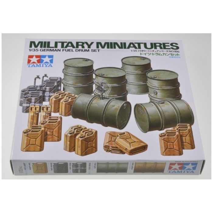 1:35 Diorama-Set Ger.Barrel & Jerry Can Tamiya - Image 2