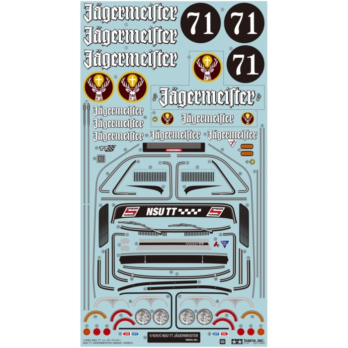 Kit RC NSU TT Jager (M-05) 1/10 Tamiya - Image 2