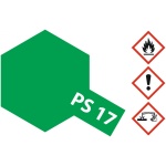 Tinta Verde Metálico PS-17 Spray Carroçaria Policarbonato 100ml Tamiya - Image 2