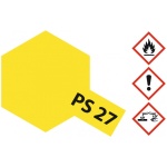 Tinta Amarelo Fluorescente PS-27 Spray Carroçaria Policarbonato 100ml Tamiya - Image 2