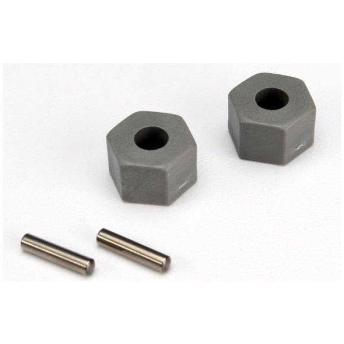 Wheel hubs, hex Rustler/Stampede front (2) Traxxas - Image 1
