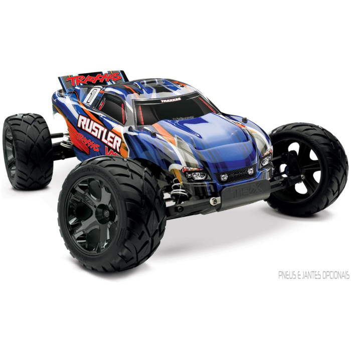 Rustler VXL Brushless 2.4GHz TQ TSM 1/10 Ready To Race Traxxas - Image 1
