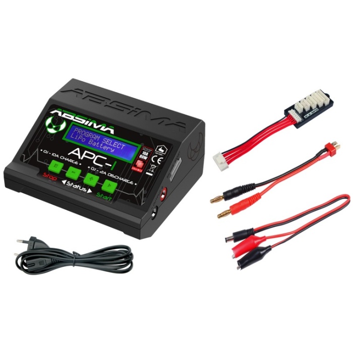 Carregador APC-1 10A 80W Universal LiPO Absima - Image 1