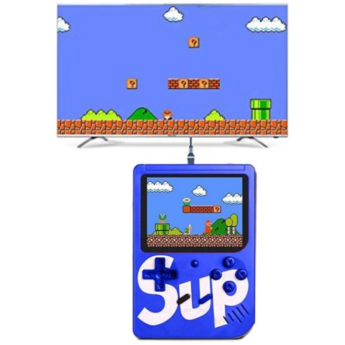 Consola Portátil Clássica 400 Jogos Azul Sup Game Box - Image 6
