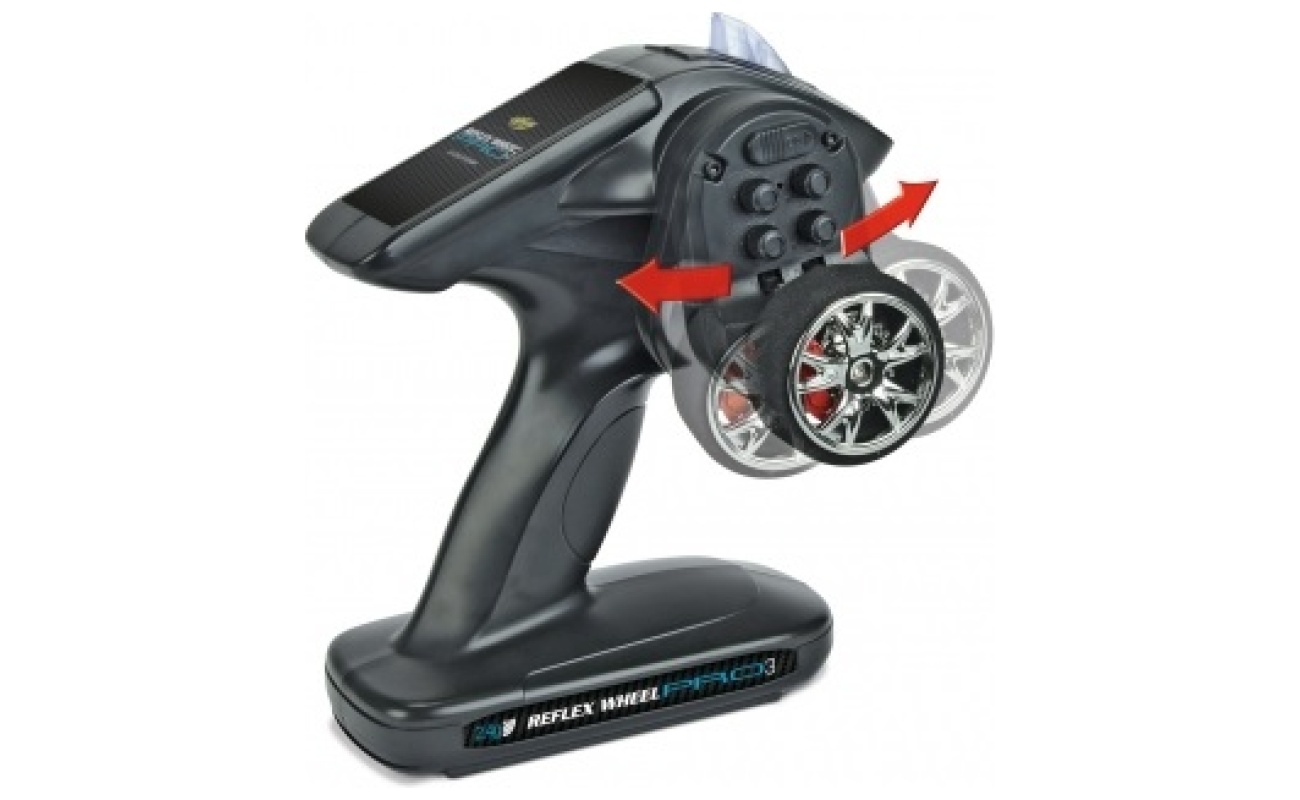 Comando Reflex Wheel Pro III 2 Canais 2.4GHz 11.1V Carson - Image 4