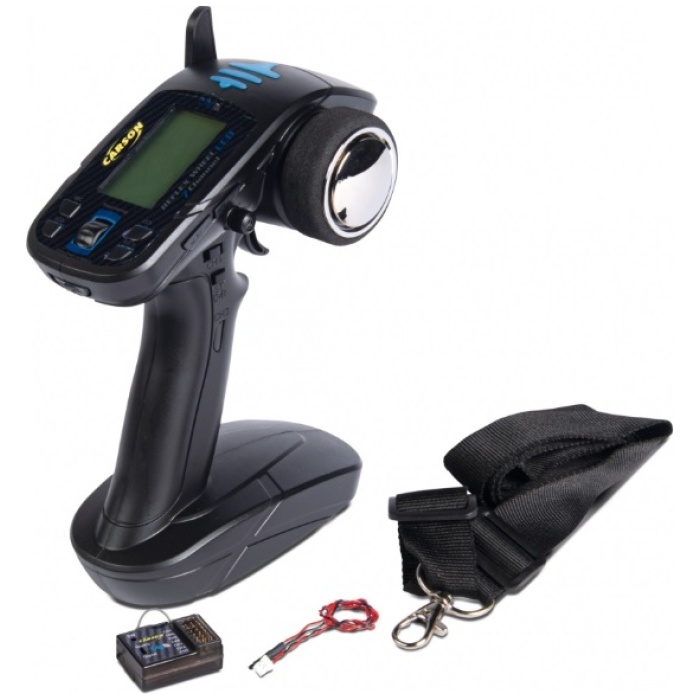Comando FS 7K Reflex Wheel 7 Canais LCD 2.4Ghz Carson - Image 1