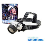 Lanterna 3 LEDS c/ Suporte p/ a Cabeça GRUNDIG