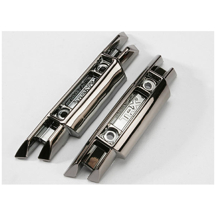 Bumpers front and rear (black chrome) Revo Traxxas - Image 1