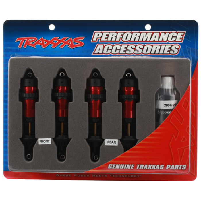 Amortecedores Big Bore GTR em Alumínio Frente/Traseira Traxxas (4) - Image 2