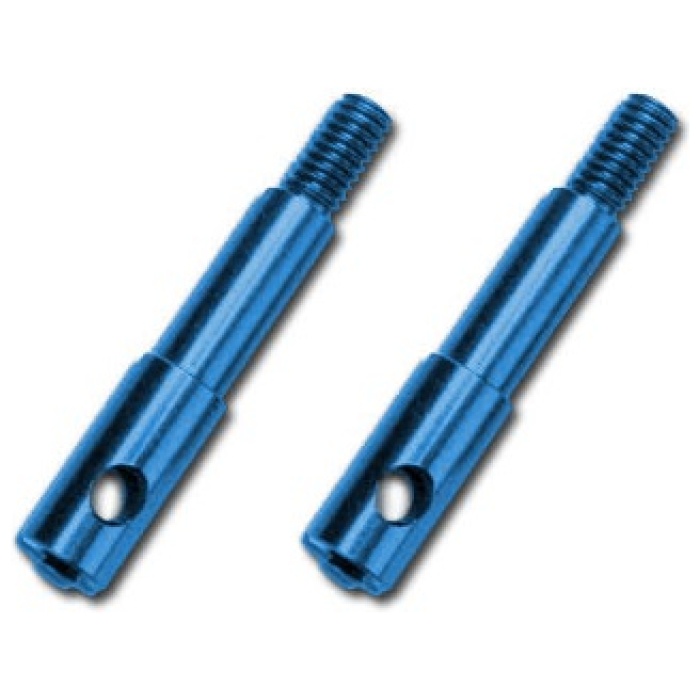 Wheel Spindles F L/R 7075 T6 Blue anodized Aluminum Traxxas - Image 1