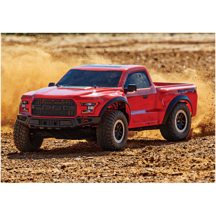 Ford Raptor F150 SVT 2WD RED RTR Traxxas - Image 5