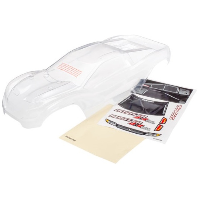 Carroçaria Rustler 4x4 VXL Clear Painted Traxxas - Image 1