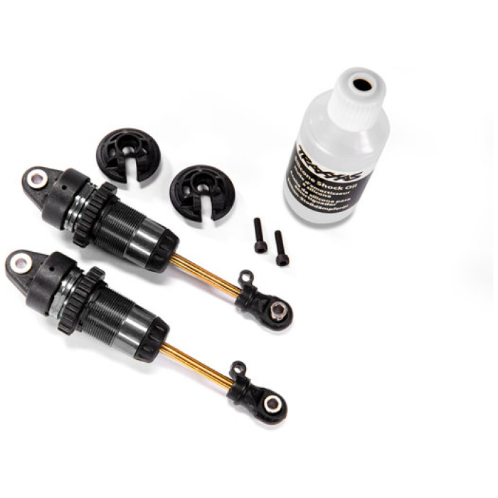 Shocks GTR long hard anodized Front (2) Traxxas - Image 2
