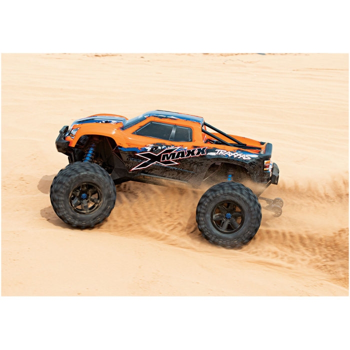 X-MAXX 8S Monster Truck TQi™ 2.4GHz TSM Ready To Run Orange Traxxas - Image 4