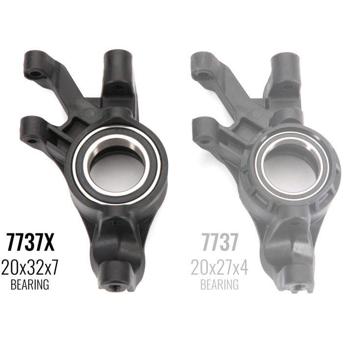 Steering blocks left & right (require 20x32x7 ball bearings) Traxxas - Image 2