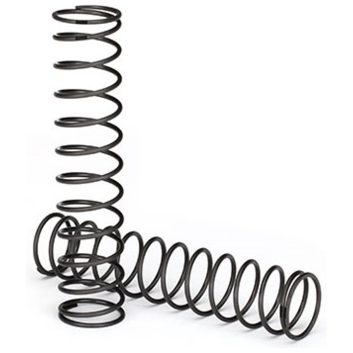 Springs Shock GTX 1.450 Rate Black Stripe Natural Finish (2) Traxxas - Image 1