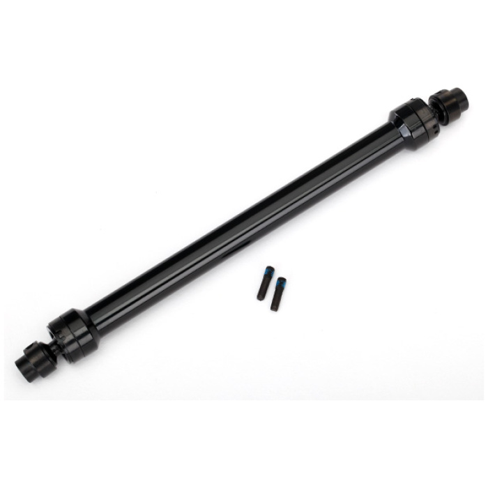 Driveshaft Center Rear 6061-T6 aAluminum Black-Anodized Fully Assembled Traxxas - Image 1