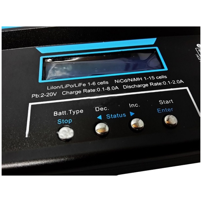 Carregador Professional Universal I6AC+ 80W BL RPM/SERVO TESTER IPower - Image 4