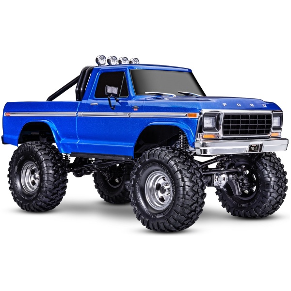TRX4 High Trail 1979 Ford F-150 Ranger XLT Crawler 4WD FD Blue Traxxas
