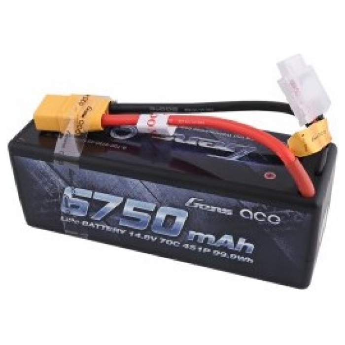 Bateria 6750Mah 14.8V 4S1P 70C Lipo Pack XT90 Plug Hardcase GENS ACE - Image 2