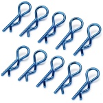 Clips / Chavetas de tamanho médio (azul) (10) Absima