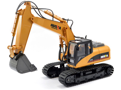 Escavadora 1/14 2.4GHz 15Ch c/ Balde RTR Huina - Image 3