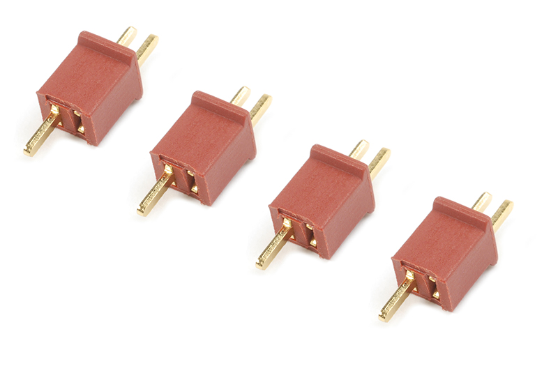 GF-1005-001.jpg Connector Mini Deans Gold Plated (4) GFORCE - Image 1