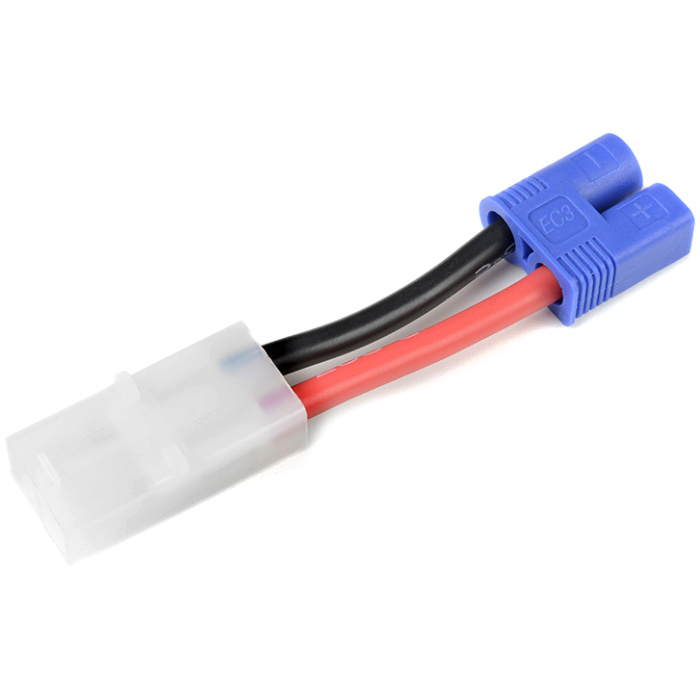 Power Adapter Lead Tamiya Plug EC-3 Plug 14AWG Silicone Wire GFORCE - Image 1