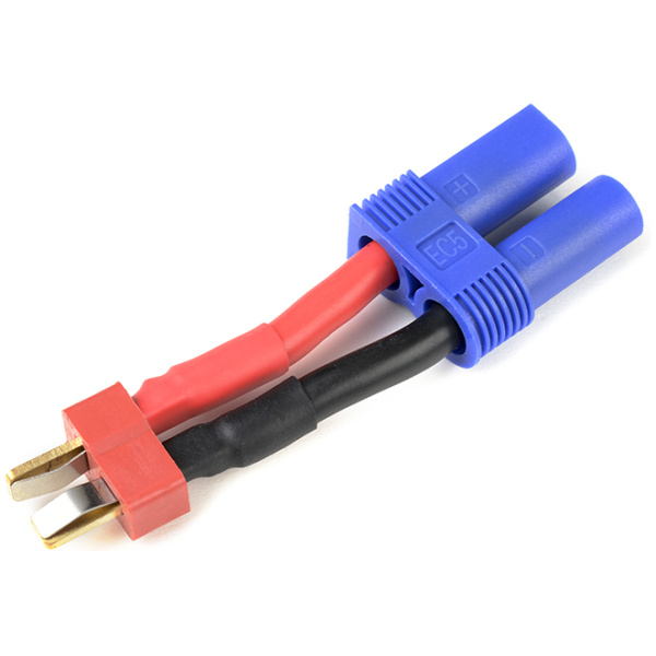 Power Adapter Lead Deans Socket Ec-5 Socket 12Awg Silicone Wire 1 Pc GFORCE